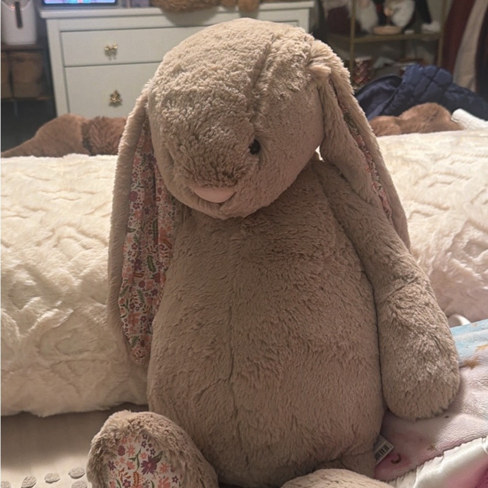 Jellycat Beige Bunny Huge Plush